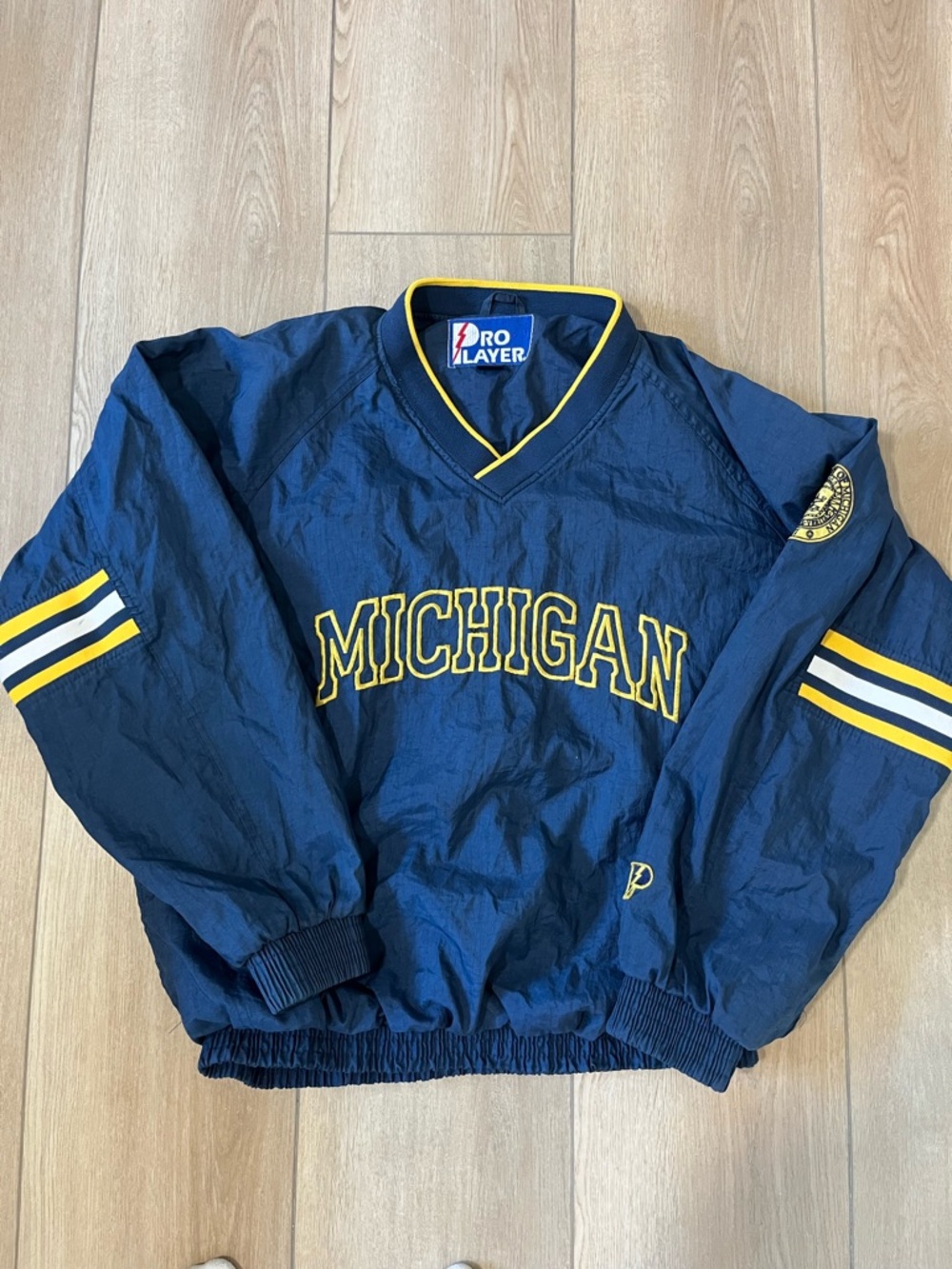 Vintage Pro Player University of Michigan Pullover